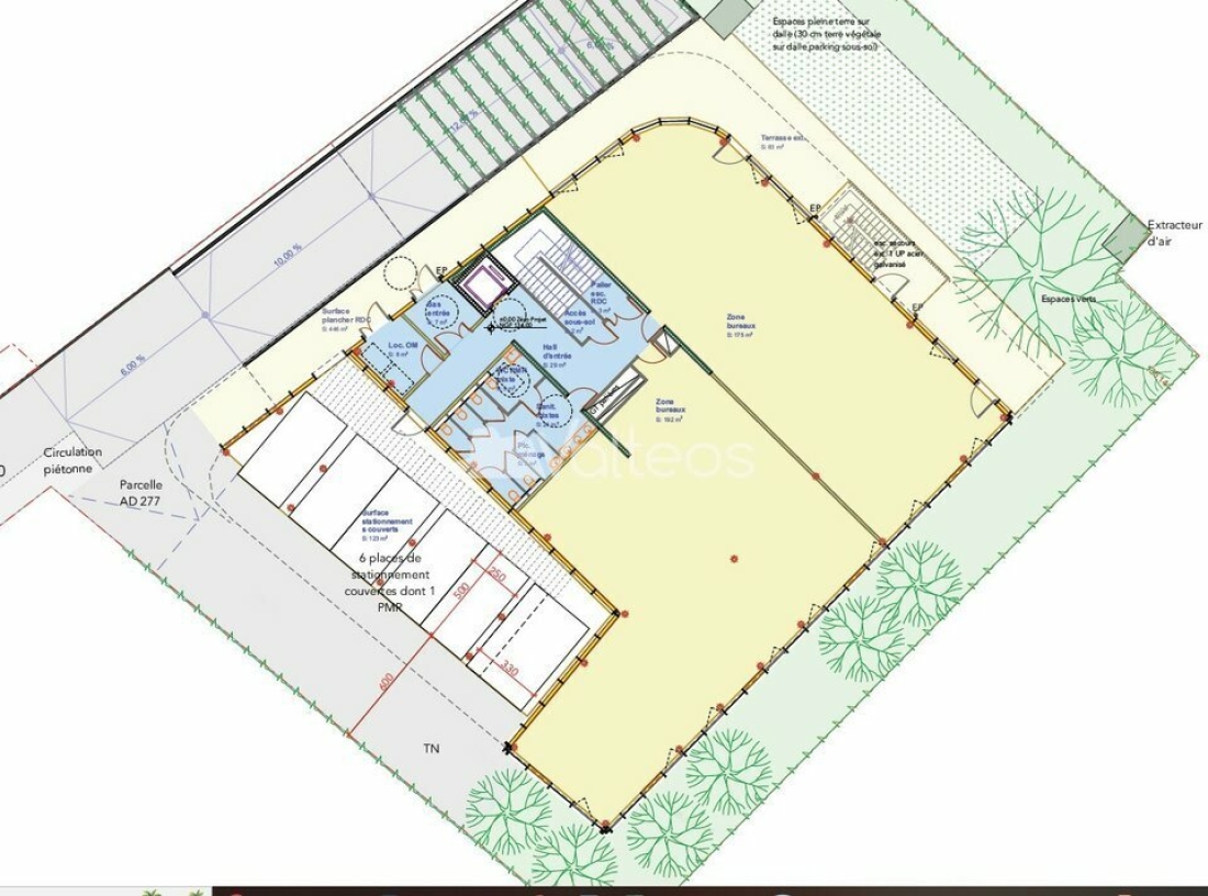 Photo 2 – location bureaux	TOULOUSE (31200)