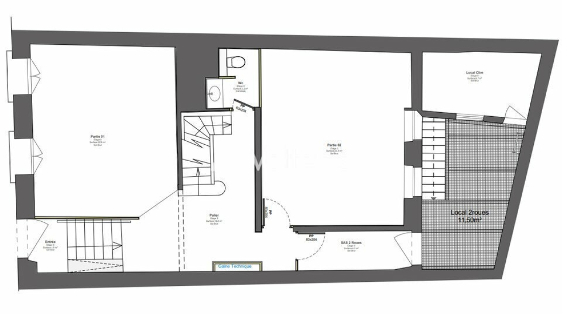 Photo 2 – location bureaux	TOULOUSE (31000)