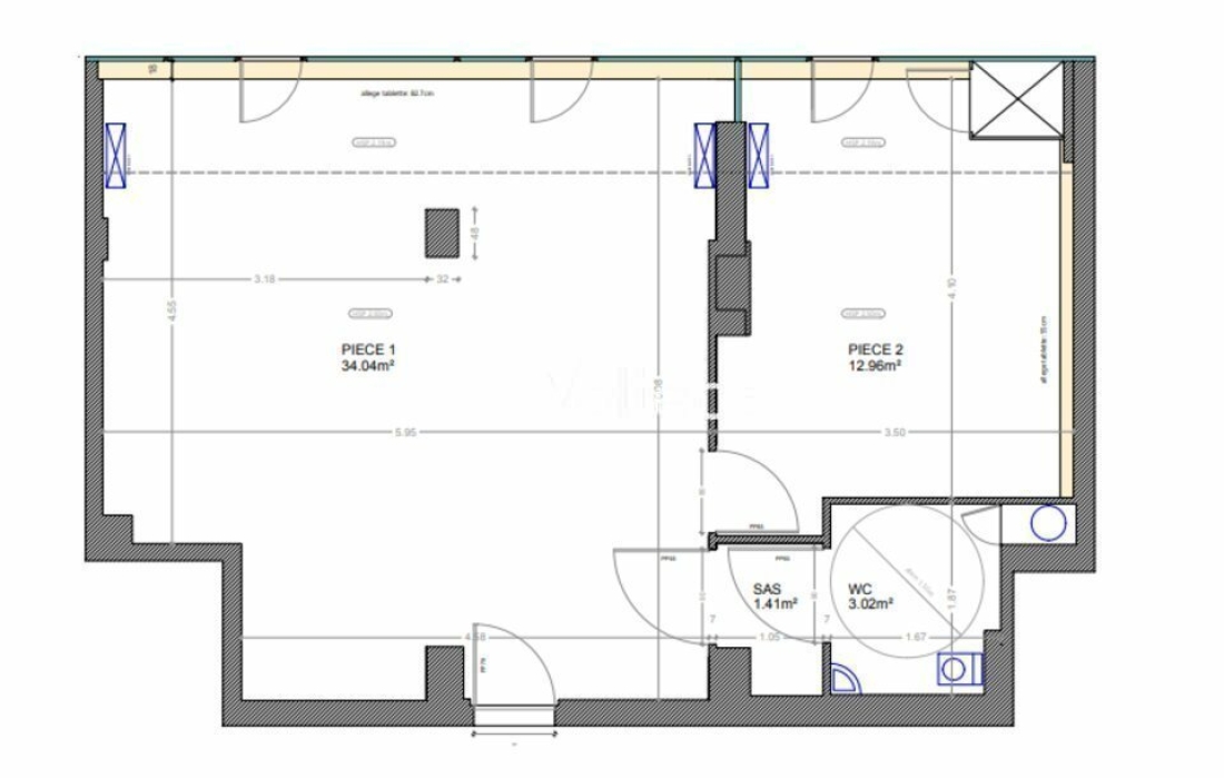 Photo 5 – location bureaux	TOULOUSE (31000)